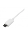 Startech Kabel USB MicroUSB 2m Biały (USBPAUB2MW) - nr 2