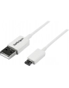 Startech Kabel USB Startech Micro USB Biały 0.5M (USBPAUB50CMW) - nr 11