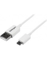 Startech Kabel USB Startech Micro USB Biały 0.5M (USBPAUB50CMW) - nr 14
