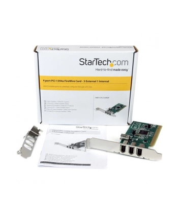 Startech.com 3 Port IEEE-1394 FireWire PCI Card (PCI1394MP) nr 2