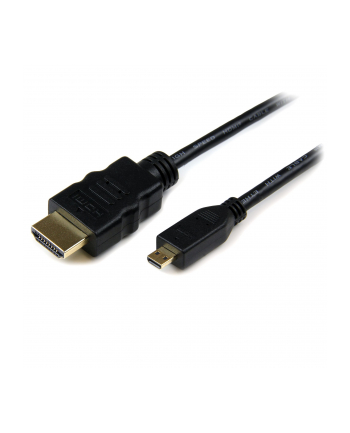 Startech Kabel Hdmi- Hdmi Micro 1M Czarny Ethernet