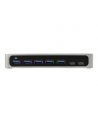 Startech.com 7 Port USB C Hub - USB-C to 5x USB-A and 2x USB-C - USB 3.0 - hub - 7 ports USB hub - 7 - Czarny (HB30C5A2CSC) - nr 2