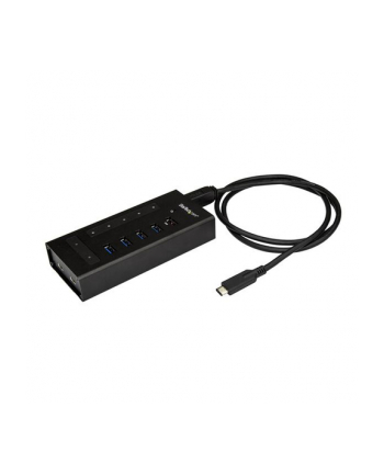 Startech.com 7 Port USB-C Hub - Metal - USB 3.0 - USB-C to 5x A and 2x C - hub - 7 porte USB hub - 7 - Czarny (HB30C5A2CST)