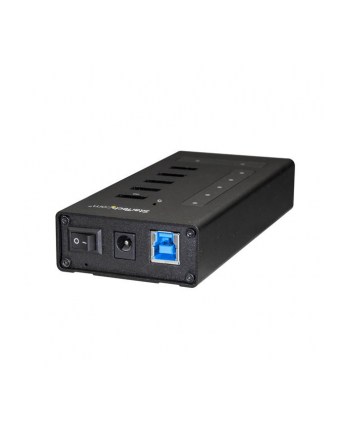 Startech.com 7 Port USB-C Hub - Metal - USB 3.0 - USB-C to 5x A and 2x C - hub - 7 porte USB hub - 7 - Czarny (HB30C5A2CST)