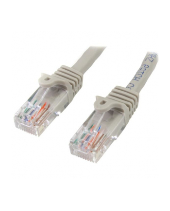 Startech RJ-45/RJ-45 kat.5e U/UTP 10m Szary (45PAT10MGR)