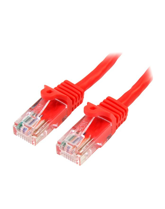 Startech RJ-45/RJ-45 kat.5e U/UTP 10m Czerwony (45PAT10MRD) główny