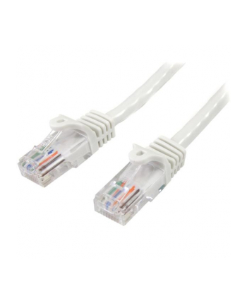 Startech RJ-45/RJ-45 kat.5e U/UTP 10m Biały (45PAT10MWH)