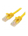 Startech RJ-45/RJ-45 kat.5e U/UTP 10m Żółty (45PAT10MYL) - nr 1