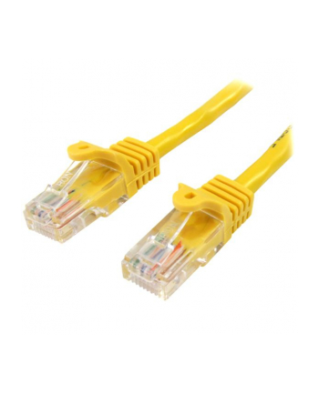 Startech RJ-45/RJ-45 kat.5e U/UTP 10m Żółty (45PAT10MYL)