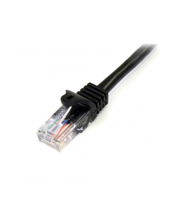 Startech Patchcord, Cat5e, 0.5m, czarny  (45PAT50CMBK)