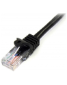 Startech Patchcord, Cat5e, 0.5m, czarny  (45PAT50CMBK) - nr 15