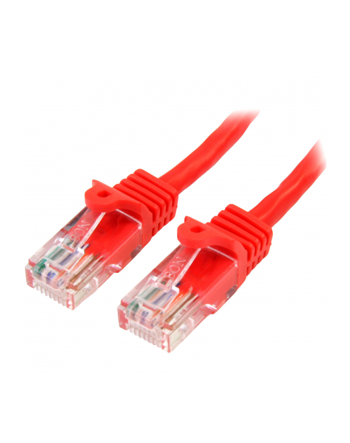 Startech RJ-45 Cat5e 0,5m czerwony (45PAT50CMRD) główny