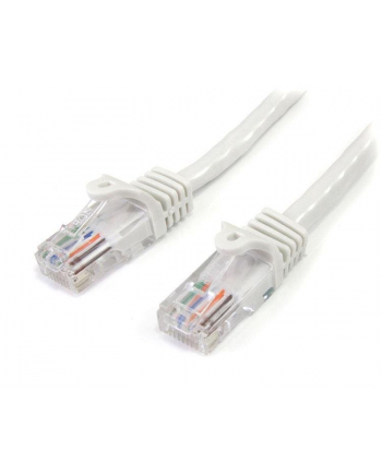 Startech RJ-45 Cat5e męski-męski 0,5m biały (45PAT50CMWH)