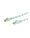 Startech.COM 10M CAT6A ETHERNET CABLE - AQUA RJ45 SHIELDED CABLE - SNAGLESS - PATCH CABLE - 10 M - AQUA  (6ASPAT10MAQ) - nr 4