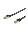 Startech.COM 10M CAT6A ETHERNET CABLE - BLACK RJ45 SHIELDED CABLE SNAGLESS - PATCH CABLE - 10 M - BLACK  (6ASPAT10MBK) - nr 6