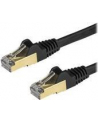 Startech.COM 1.5 M CAT6A CABLE - 10GB RJ45 ETHERNET CABLE - SNAGLESS CAT6A STP CORD - COPPER WIRE - BLACK - PATCH CABLE - 1.5 M - BLACK  (6ASPAT150CMB - nr 10