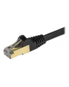 Startech.COM 1.5 M CAT6A CABLE - 10GB RJ45 ETHERNET CABLE - SNAGLESS CAT6A STP CORD - COPPER WIRE - BLACK - PATCH CABLE - 1.5 M - BLACK  (6ASPAT150CMB - nr 2