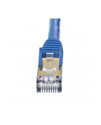 Startech.COM 1.5 M CAT6A CABLE - BLUE - RJ45 ETHERNET CABLE - SNAGLESS - CAT6A STP CORD - COPPER WIRE - 10GB - PATCH CABLE - 1.5 M - BLUE  (6ASPAT150C