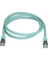 Startech Patchcord kat.6A STP 1m Błękitny (6ASPAT1MAQ) - nr 12