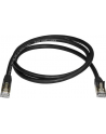 Startech Patchcord kat.6A STP 1m Czarny (6ASPAT1MBK) - nr 12