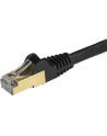 Startech Patchcord kat.6A STP 1m Czarny (6ASPAT1MBK) - nr 13