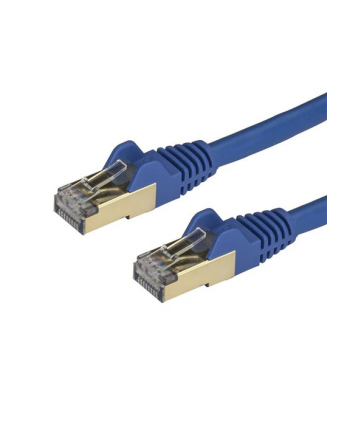 Startech Patchcord kat.6A STP 1m Niebieski (6ASPAT1MBL)