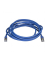 Startech Patchcord kat.6A STP 3m Niebieski (6ASPAT3MBL) - nr 7