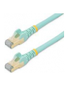 Startech Patchcord kat.6A STP 0,5m Błękitny (6ASPAT50CMAQ) - nr 21