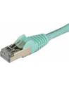 Startech Patchcord kat.6A STP 0,5m Błękitny (6ASPAT50CMAQ) - nr 29