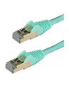 Startech Patchcord kat.6A STP 0,5m Błękitny (6ASPAT50CMAQ) - nr 24