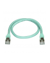 Startech Patchcord kat.6A STP 0,5m Błękitny (6ASPAT50CMAQ) - nr 8