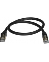 Startech Patchcord kat.6A STP 0,5m Czarny (6ASPAT50CMBK) - nr 13