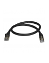 Startech Patchcord kat.6A STP 0,5m Czarny (6ASPAT50CMBK) - nr 7