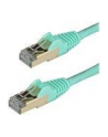 Startech.COM 7.5 M CAT6A CABLE - AQUA - RJ45 ETHERNET CABLE - SNAGLESS - CAT6A STP CORD - COPPER WIRE - 10GB - PATCH CABLE - 7.5 M - AQUA  (6ASPAT750C - nr 3