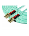 Startech.COM 15M OM3 LC TO LC MULTIMODE DUPLEX FIBER OPTIC PATCH CABLE - PATCH CABLE - 15 M - AQUA (A50FBLCLC15) - nr 10