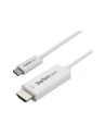 Startech.com 2m (6 ft.) USB-C to HDMI Cable - 4K at 60Hz - White - external video adapter - VL100 - white (CDP2HD2MWNL) - nr 1