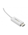 Startech.com 2m (6 ft.) USB-C to HDMI Cable - 4K at 60Hz - White - external video adapter - VL100 - white (CDP2HD2MWNL) - nr 2
