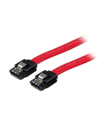 Startech.com 18'' Latching SATA Cable - Straight M/M (LSATA18)