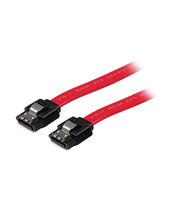 Startech.com 18'' Latching SATA Cable - Straight M/M (LSATA18) główny