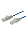 Startech.COM 2M CAT6 CABLE - BLUE SLIM CAT6 PATCH CORD - SNAGLESS - LSZH - PATCH CABLE - 2 M - BLUE (N6PAT200CMBLS) - nr 1