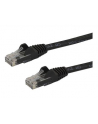 Startech.COM 1.5 M CAT6 CABLE - BLACK PATCH CORD - SNAGLESS - ETL VERIFIED - PATCH CABLE - 1.5 M - BLACK  (N6PATC150CMBK) - nr 1