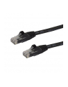 Startech.COM 1.5 M CAT6 CABLE - BLACK PATCH CORD - SNAGLESS - ETL VERIFIED - PATCH CABLE - 1.5 M - BLACK  (N6PATC150CMBK) - nr 3