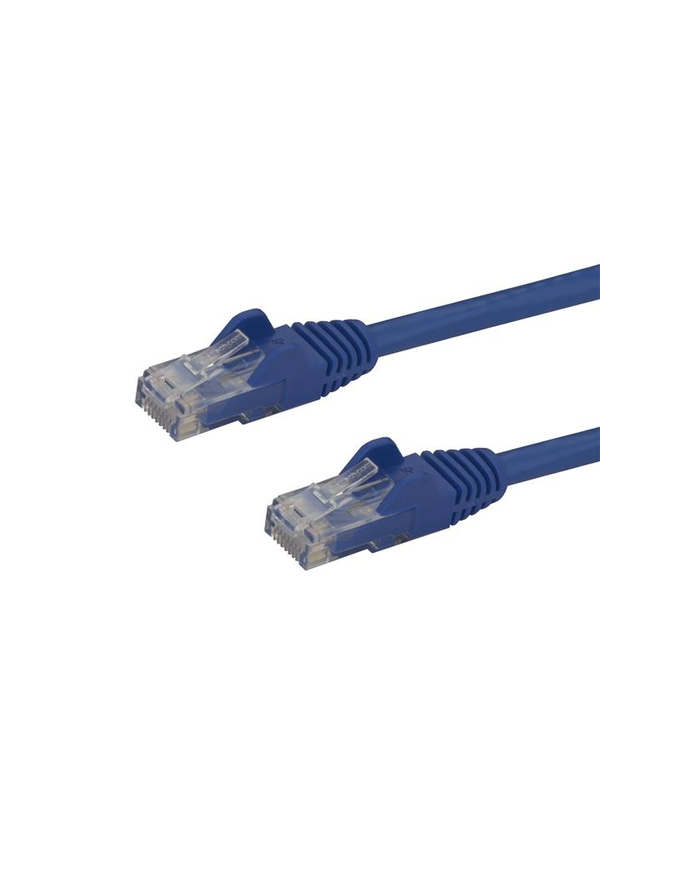 Startech.COM 1.5 M CAT6 CABLE - BLUE PATCH CORD - SNAGLESS - ETL VERIFIED - PATCH CABLE - 1.5 M - BLUE  (N6PATC150CMBL) główny