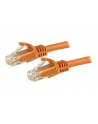 Startech.COM 1.5 M CAT6 CABLE - ORANGE PATCH CORD - SNAGLESS - ETL VERIFIED - PATCH CABLE - 1.5 M - ORANGE  (N6PATC150CMOR) - nr 1