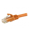 Startech.COM 1.5 M CAT6 CABLE - ORANGE PATCH CORD - SNAGLESS - ETL VERIFIED - PATCH CABLE - 1.5 M - ORANGE  (N6PATC150CMOR) - nr 2