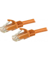 Startech.COM 1.5 M CAT6 CABLE - ORANGE PATCH CORD - SNAGLESS - ETL VERIFIED - PATCH CABLE - 1.5 M - ORANGE  (N6PATC150CMOR) - nr 3