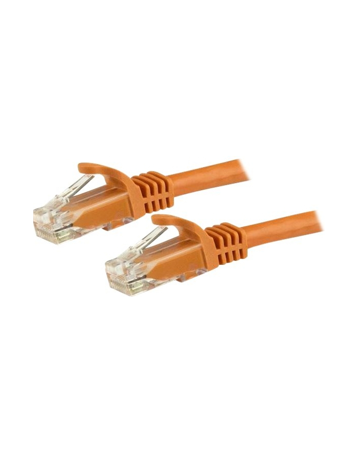 Startech.COM 1.5 M CAT6 CABLE - ORANGE PATCH CORD - SNAGLESS - ETL VERIFIED - PATCH CABLE - 1.5 M - ORANGE  (N6PATC150CMOR) główny