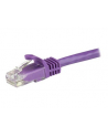 Startech.COM 1.5 M CAT6 CABLE - PURPLE PATCH CORD - SNAGLESS - ETL VERIFIED - PATCH CABLE - 1.5 M - PURPLE  (N6PATC150CMPL) - nr 2