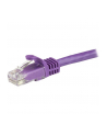 Startech.COM 1.5 M CAT6 CABLE - PURPLE PATCH CORD - SNAGLESS - ETL VERIFIED - PATCH CABLE - 1.5 M - PURPLE  (N6PATC150CMPL) - nr 5