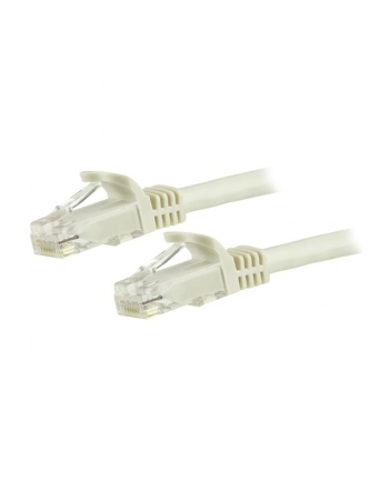 Startech Patchcord Cat6, 0.5m biały (N6PATC50CMWH)